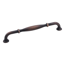Tiffany Cabinet Pull 192MM Center to Center, Brushed Oil Rubbed Bronze