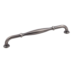 Tiffany Cabinet Pull 224MM Center to Center, Brushed Pewter