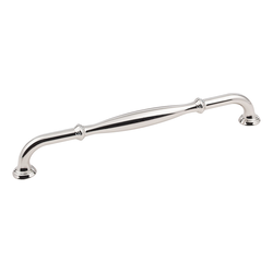 Tiffany Cabinet Pull 224MM Center to Center, Polished Nickel