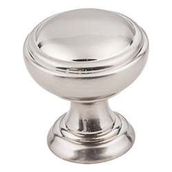 Tiffany Cabinet Knob 1-1/4 inch Diameter, Satin Nickel
