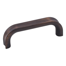 Rae Cabinet Pull 3 inch Center to Center, Brushed Oil Rubbed Bronze