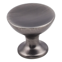 Rae Cabinet Knob 1-3/8 inch Diameter Brushed Pewter