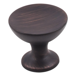 Rae Cabinet Knob 1-3/8 inch Diameter Brushed Oil Rubbed Bronze