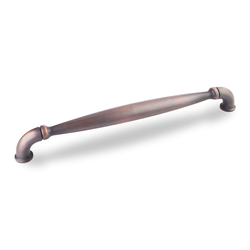 Chesapeake 12 Inch Center to Center Dark Brushed Antique Copper Cabinet Pull