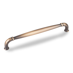 Chesapeake 6-5/16 Inch Center to Center Antique Brushed Satin Brass Cabinet Pull