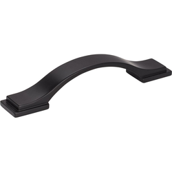 Mirada 3-3/4 Inch Center to Center Matte Black Cabinet Pull