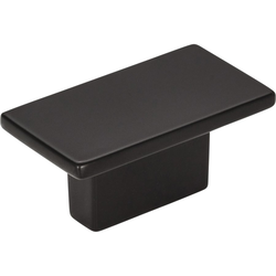 Mirada 1-9/16 Inch Diameter Matte Black Cabinet Knob