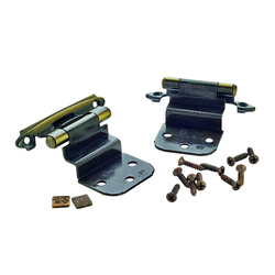 15% OFF Functional Hardware 3/8 Inch Inset Hinge 2-1/16 Inch Width, Brass, Pair