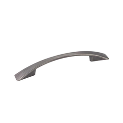 Regan 3-3/4 Inch Center to Center Brushed Pewter Cabinet Pull