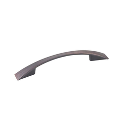 Regan 3-3/4 Inch Center to Center Brushed Oil Rubbed Bronze Cabinet Pull
