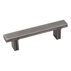 Anwick Cabinet Pull 3 inch Center to Center, Brushed Pewter