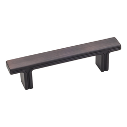 Anwick Cabinet Pull 3 inch Center to Center, Brushed Oil Rubbed Bronze