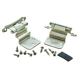 15% OFF 3/8 Inch Inset Hinge 2-1/8 Inch Width, Polished Chrome, Pair