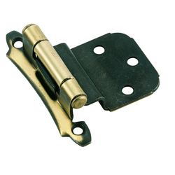 15% OFF 3/8 Inch Inset Hinge 2-1/8 Inch Width, Antique Brass, Pair