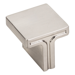 Anwick Cabinet Knob 1-1/8 inch Diameter, Satin Nickel