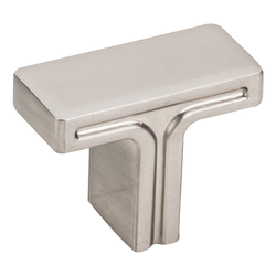 Anwick Cabinet Knob 1-3/8 inch L, Satin Nickel