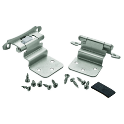 15% OFF 3/8 Inch Inset Hinge 2-1/8 Inch Width, Satin Nickel, Pair