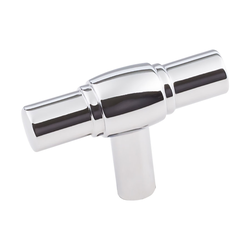 Hayworth Knob 2 inch Long Polished Chrome