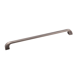 Marlo Pull 12 inch Center to Center Brushed Pewter