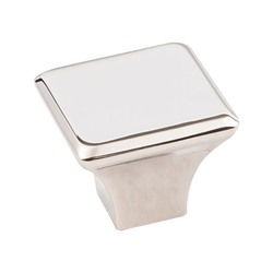 Marlo Knob 1-1/4 inch Long Polished Nickel