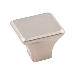 Marlo Knob 1-1/4 inch Long Satin Nickel