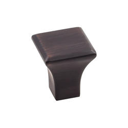 Marlo Knob 7/8 inch Long Brushed Oil Rubbed Bronze