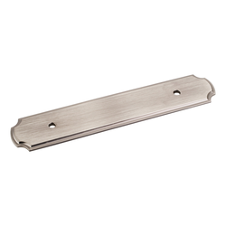 Plain Backplate 96MM Center to Center, Brushed Pewter