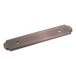 Plain Backplate 96MM Center to Center, Brushed Oil Rubbed Bronze