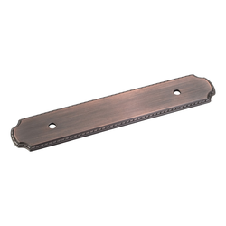 Rope Detail Backplate 96MM Center to Center, Brushed Oil Rubbed Bronze