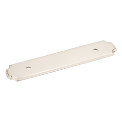 Rope Detail Backplate 96MM Center to Center, Satin Nickel