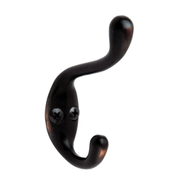 Amerock Medium Coat and Hat Hook-Oil Rubbed Bronze