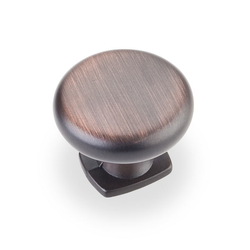 Belcastel 1 1-3/8 Inch Diameter Dark Brushed Antique Copper Cabinet Knob