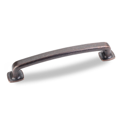 Belcastel 1 5-1/16 Inch Center to Center Dark Machined Antique Copper Cabinet Pull