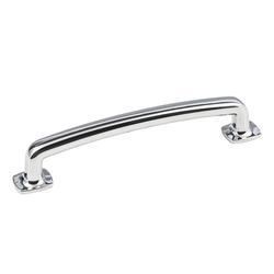 Belcastel 1 Cabinet Pull 128MM Center to Center, Polished Chrome