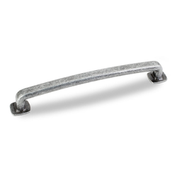 Belcastel 1 6-5/16 Inch Center to Center Swedish Iron Machined Cabinet Pull