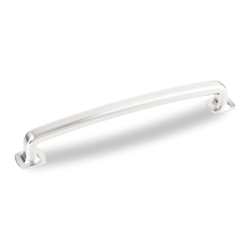 Belcastel 1 6-5/16 Inch Center to Center Satin Nickel Cabinet Pull