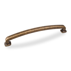 Belcastel 1 18 Inch Center to Center Antique Brass Machined Dull Cabinet Pull