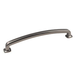 Belcastel 1 Cabinet Pull 18 inch Center to Center, Brushed Pewter