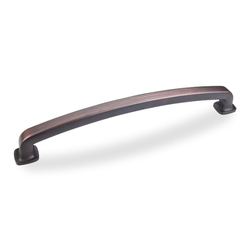 Belcastel 1 18 Inch Center to Center Dark Brushed Antique Copper Cabinet Pull
