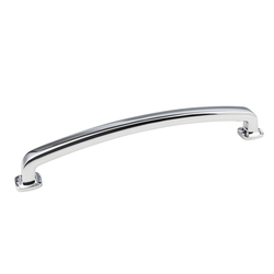 Belcastel 1 Cabinet Pull 18 inch Center to Center, Polished Chrome