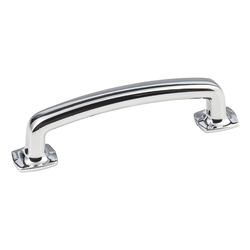 Belcastel 1 Cabinet Pull 96MM Center to Center, Polished Chrome