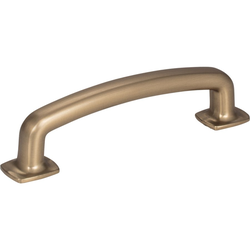 Belcastel 3-3/4 Inch Center to Center Satin Bronze Cabinet Pull