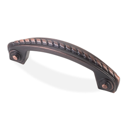 Rhodes 3 Inch Center to Center Dark Brushed Antique Copper Cabinet Pull