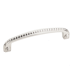 Rhodes Cabinet Pull 128MM Center to Center, Satin Nickel