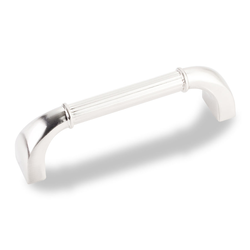 Cordova 3-3/4 Inch Center to Center Satin Nickel Cabinet Pull
