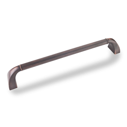 Cordova 12 Inch Center to Center Dark Brushed Antique Copper Cabinet Pull