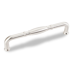 Durham 5-1/16 Inch Center to Center Satin Nickel Cabinet Pull