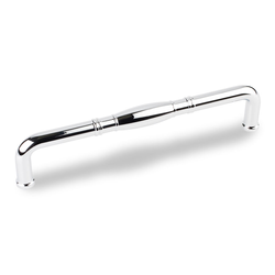Durham 6-5/16 Inch Center to Center Polished Chrome Cabinet Pull