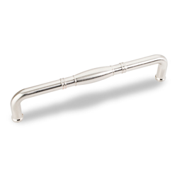 Durham 6-5/16 Inch Center to Center Satin Nickel Cabinet Pull