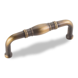 Durham 3 Inch Center to Center Antique Brushed Satin Brass Cabinet Pull
